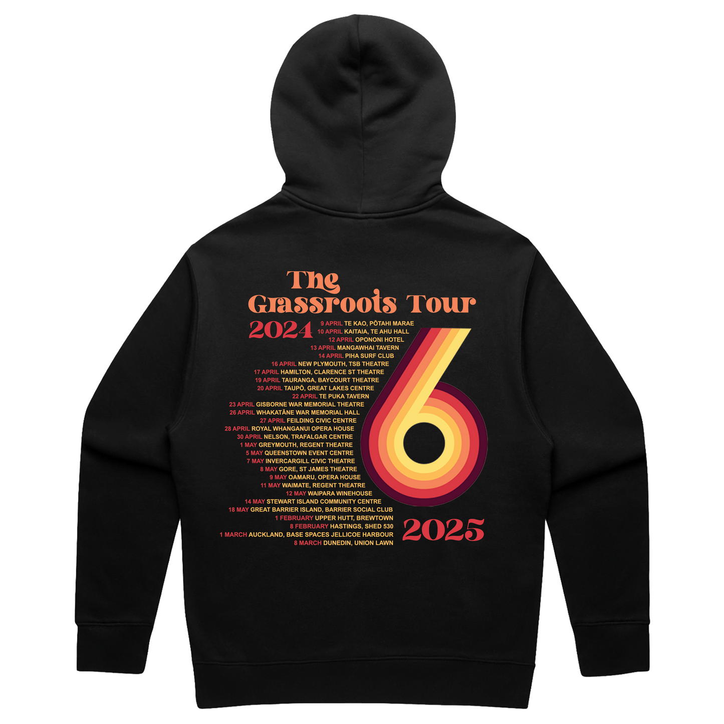 '24/25 NZ TOUR HOODIE (BLACK)