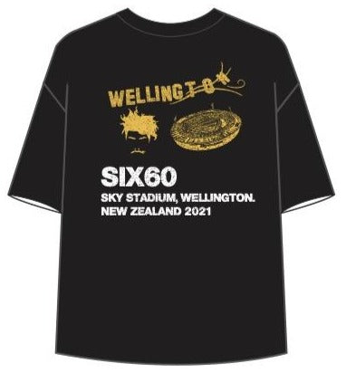 SIX60 X ASAV LIMITED EDITION TEE (BLACK)