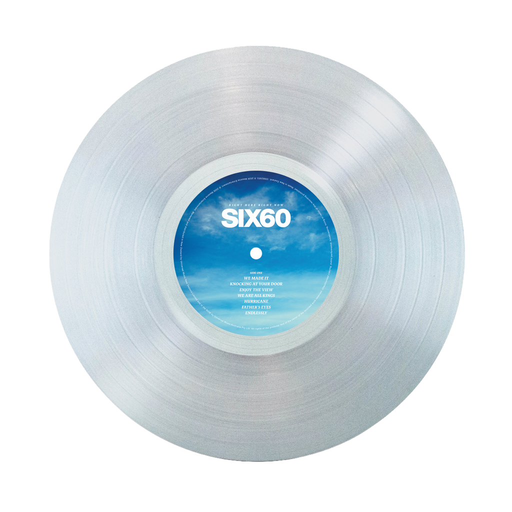 RIGHT HERE RIGHT NOW EXCLUSIVE CRYSTAL CLEAR VINYL