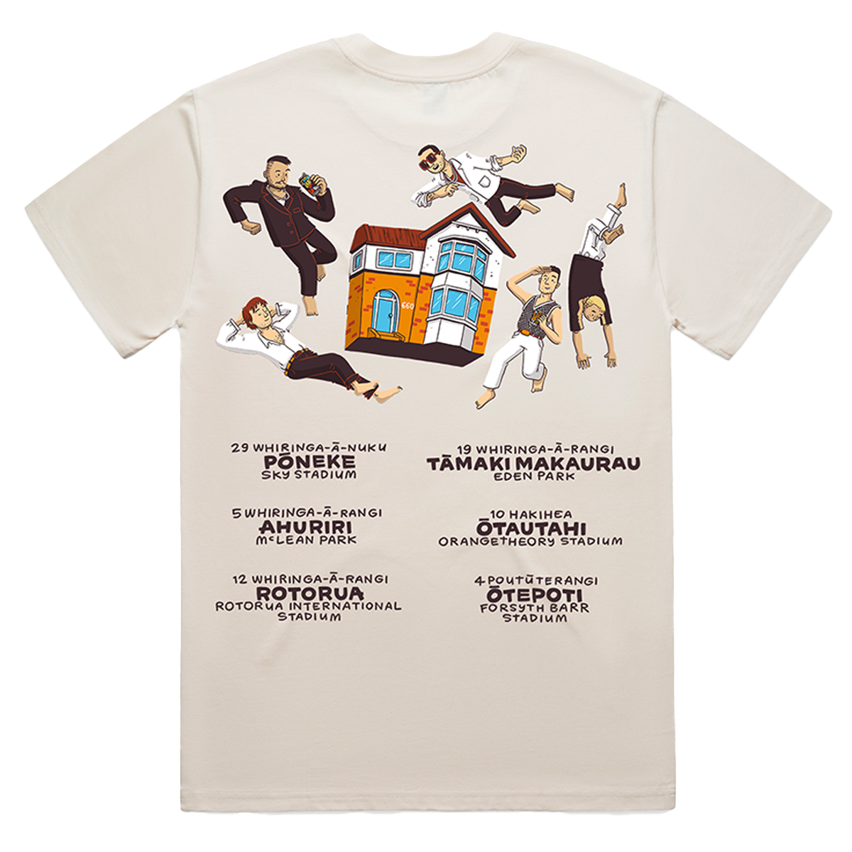 SIXTY60 OR WHATEVER TEE (ECRU)