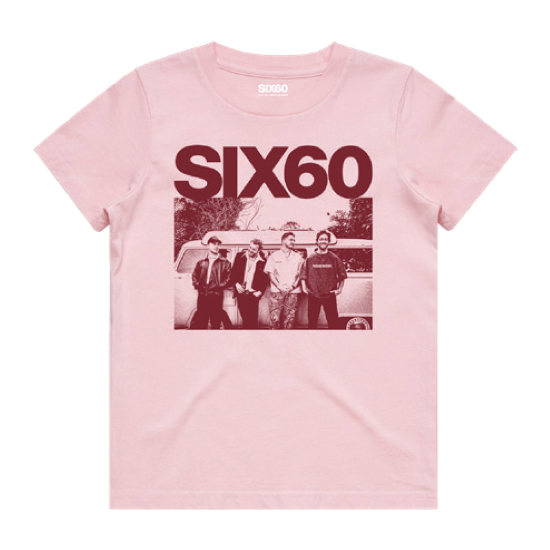 THE VAN KIDS TEE (PINK) – Six60 NZ