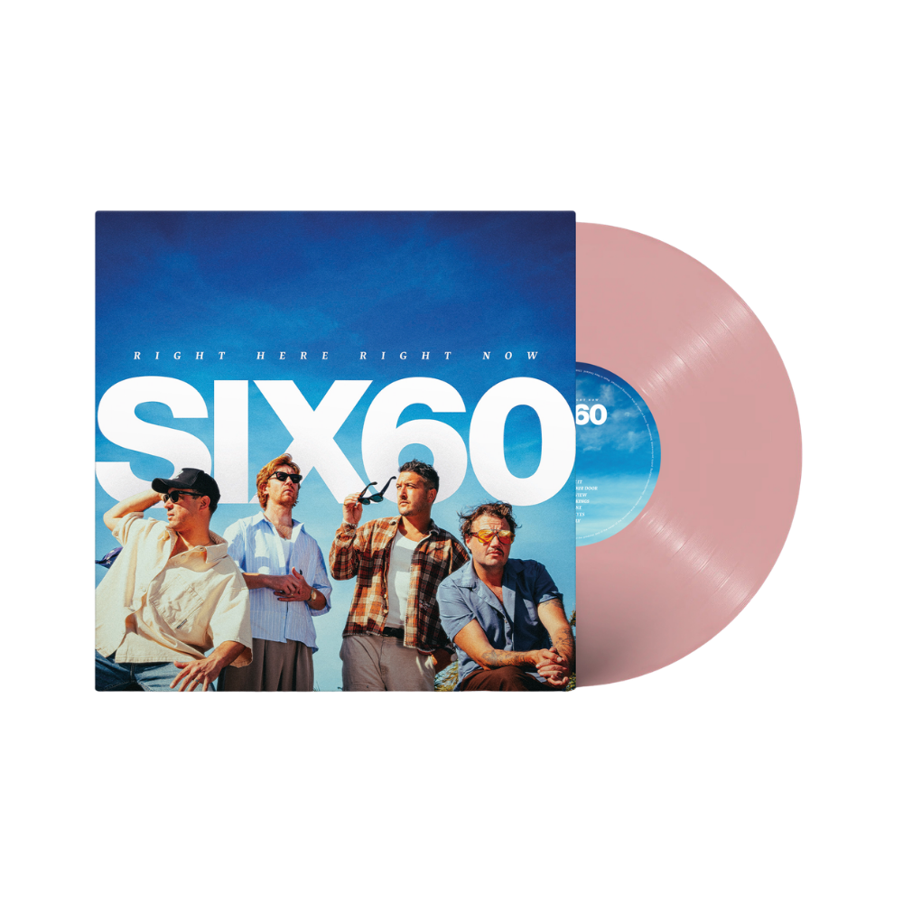 RIGHT HERE RIGHT NOW EXCLUSIVE UK COLOURWAY - CRYSTAL ROSE VINYL (SIGNED)