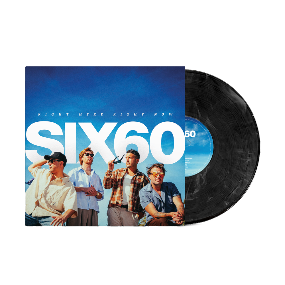 RIGHT HERE RIGHT NOW LIMITED EDITION CUSTOM BLACK VINYL (SIGNED)